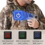 Camouflage Heated Suit Jungle Hunting Clothing