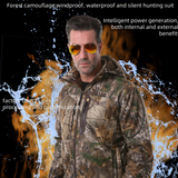 Camouflage Heated Suit Jungle Hunting Clothing